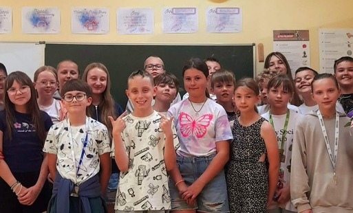 Zdjęcie do Młode Głowy - ostatnie warsztaty w klasie 5a